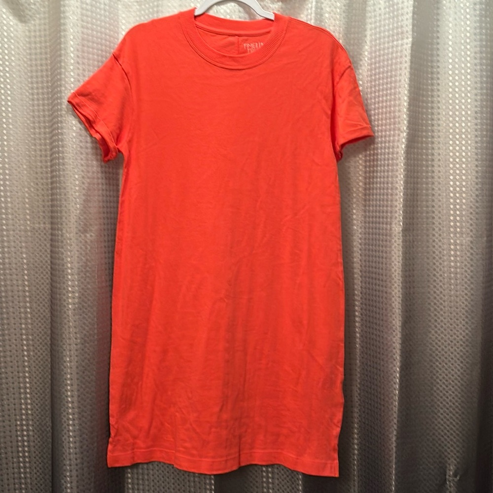 Women’s Time and Tru 100% cotton size small t- shirt dress.